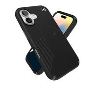 Speck - Carcasa para iPhone 16, diseño de Funda para iPhone 16, Color Negro y Gris Pizarra