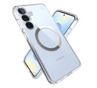 Speck Funda para Samsung Galaxy S25 Plus - Funda magnética, protección contra caídas de 13 pies, antiamarilleamiento - Funda Magsafe para Samsung S25 Plus - Bisel elevado y botones mejorados -