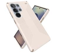 Speck Funda para Samsung Galaxy S25 Ultra, protección contra caídas de 13 pies, agarres Antideslizantes, magnética, Bisel Elevado, Botones mejorados, Agarre Presidio 2, Color Dorado reliquia