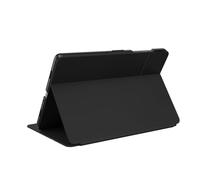 Speck Funda para Samsung Galaxy Tab A9+ - Soporte Delgado multirango, Funda Trasera Dura, protección contra caídas, Escudo de cámara - BalanceFolio Negro