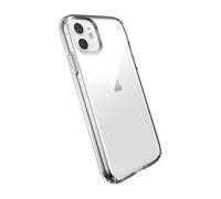 Speck Funda Protectora para iPhone 11 Estuche Antichoque Duradero Resistente para Teléfono Móvil Smartphone Apple - Presidio Stay Clear - Transparente