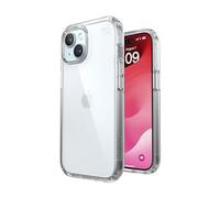 Speck Funda transparente para iPhone 15, funda para iPhone 16e, funda delgada para iPhone de 15 a 6.1 pulgadas, compatible con iPhone 14 y 13, transparente