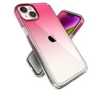 Speck Funda Transparente para iPhone 15 Plus y 14 Plus, protección contra caídas, Resistente a los arañazos, Funda Delgada de Doble Capa para iPhone de 6.7 Pulgadas, antiamarilleamiento y