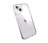 Speck Gemshell Carcasa para iPhone 13 con MICROBAN, Clear