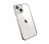 Speck Presidio Clear - Funda para iPhone 14 / iPhone 13 con Revestimiento MICROBAN (Transparente)