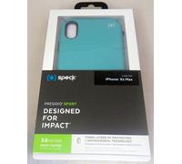 Speck Presidio Deporte Funda para Apple IPHONE XS Max - Verde Azulado Azul/Verde