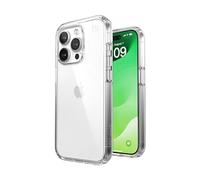 Speck Presidio - Funda Transparente para iPhone 15 Pro, Compatible con MagSafe, protección contra caídas, Resistente a los arañazos, antiamarilleamiento, Funda para teléfono de 6.1 Pulgadas,