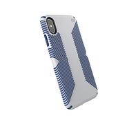 Speck Presidio Grip Funda Protectora para iPhone XS MAX - Gris Claro/Azul