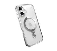 Speck Presidio Perfect-Clear MagSafe - Funda compatible con ClickLock para iPhone 16 Series (iPhone 16)