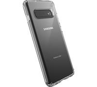 Speck Presidio Stay Clear - Carcasa para Samsung Galaxy S10+ (Transparente/Transparente)