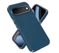 Speck Presidio2 Grip - Funda con imán para Pixel 11 Pro XL | Deep Sea Silver Metallic Spell Blue