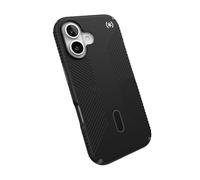 Speck Presidio2 Grip MagSafe - Funda compatible con ClickLock para iPhone 16 Series (negro, iPhone 16)