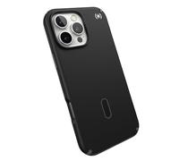 Speck Presidio2 Pro - Funda Delgada Negra para iPhone 16 - MagSafe y ClickLock