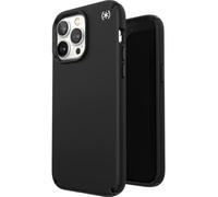 Speck Presidio2 Pro - Funda para iPhone 14 Pro con Revestimiento MICROBAN (Negro/Negro/Blanco)