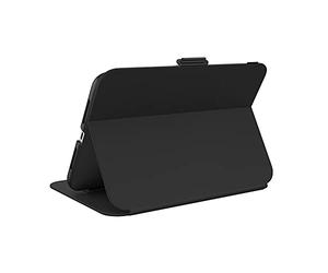 Speck Productos Balance Folio Funda y Soporte para iPad Mini (2021), Negro/Negro
