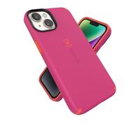 Speck Productos CandyShell Pro - Funda para iPhone 14, Rosa Digital/Rojo energético