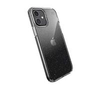 Speck Productos Presidio Clear con Purpurina: Clear/Gold Glitter iPhone 12/12 Pro