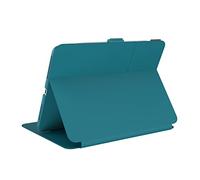 Speck Productos Presidio Pro Funda Folio iPad 2021|iPad Air (2020)|iPad Pro (2018-2020) Funda de 11 Pulgadas, Deep Sea Teal/Nublado Gris/Blanco