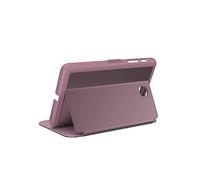 Speck Products Balancefolio Metallic, Samsung Tab A 8.0" Funda y Soporte, Encaje Rosa/peonía Rosa/Rosa