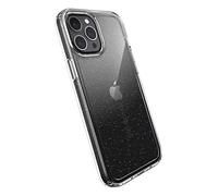 Speck Products - Carcasa para iPhone 12 Pro MAX, Transparente con Purpurina Dorada