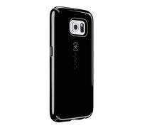 Speck Products - Funda compatible con Samsung Galaxy S6 - CandyShell + FACEPLATE - Embalaje abrefácil - Negro/Gris pizarra