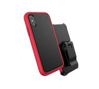 Speck Products Presidio Ultra - Carcasa para iPhone XS, Color Negro y Rojo