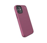 Speck Products Presidio2 Pro - Funda para iPhone 12 Mini, Color borgoña exuberante, borgoña Azalea, Rosa Real