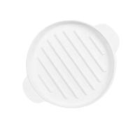 Specktablett Aus Silikon - Mikrowellen-Speckblech - 28 cm Grill-Crisper-Tablett - Schnelles Fettfreies Von Und Würstchen Mit Griffdesign | Für Einfaches Und Sauberes Mikrowellenkochen