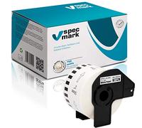 specmark 1 rollo de etiquetas continuas compatibles con Brother DK-22223, 50 mm x 30,48 m, para todas las impresoras de etiquetas QL: QL-570, QL-700 y QL-800