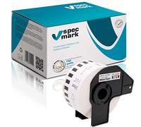 specmark 1 rollo de etiquetas continuas compatibles con Brother DK-22225, 38 mm x 30,48 m, para todas las impresoras de etiquetas QL: QL-570, QL-700 y QL-800