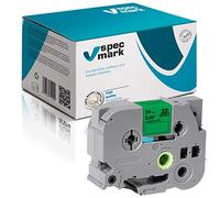 specmark Cinta de etiquetas TZe-751 24mm x 8m Cinta negra sobre verde compatible con la impresora Brother PT P-touch AZe-751 EZe-751 TZ-751 TZ2-751