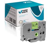 specmark Cinta de etiquetas TZe-D21 9mm x 5m Cinta fluorescente negra sobre verde compatible con todas las impresoras Brother PT P-touch AZe-D21 EZe-D21 TZ-D21 TZ2-D21