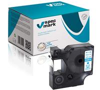 specmark Compatible para DYMO D1 40914 cinta de escritura 9 mm x 7 m azul sobre blanco (S0720690) compatible con DYMO D1 para impresoras LM Label-Manager LP Label-Point LW Label-Writer DUO