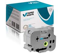Specmark Marking Tape TZe-M961 36mm x 8m Cinta Turbia Negra Sobre Plata Compatible Con Brother PT P-Touch AZe-M961 EZe-M961 TZ-M961 TZ2-M961