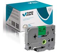 Specmark Ribbon TZe-731 12 mm x 8m Cinta Negra Sobre Verde Compatible Con Todas Las Impresoras Brother PT P-Touch AZe-731 EZe-731 TZ-731 TZ2-731