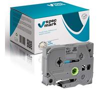 Specmark TZe-931 Cinta De 12 mm x 8 M Cinta Negra Sobre Plata Compatible Con Todas Las Impresoras Brother PT P-Touch AZe-931 EZe-931 TZ-931 TZ2-931