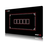 SPECTACE Tapete Poker 100 × 60 cm | Tapete Cartas Profesional para Poker Set - Mesa Poker Estilo Casino