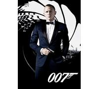 Spectre #7 - Póster de película de espías sin marco, tamaño A4, película de James Bond, famoso Daniel Craig Actor 007, imagen de hombre guapo para dormitorio, obra de arte para decoración de pared