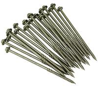 Spectre FORSPETF150G - Caja de tornillos para fijación de madera, 50 - 6,3 x 150 mm