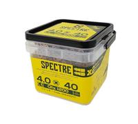 Spectre™ PZ Tornillo para madera compatible CSK ZYP 4,0 x 40 mm Tub 1200