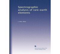 Spectrographic analysis of rare-earth elements
