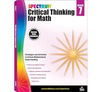 Spectrum Critical Thinking for Math, Grade 7