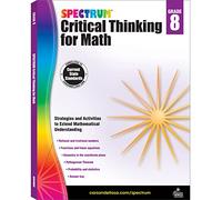 Spectrum Critical Thinking for Math, Grade 8: Volume 50