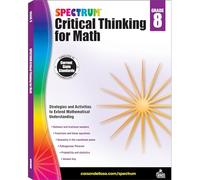 Spectrum Critical Thinking for Math, Grade 8: Volume 50