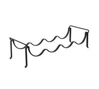 Spectrum Diversified Ashley Stacking 4 - Soporte para Botellas de Vino, Color Negro