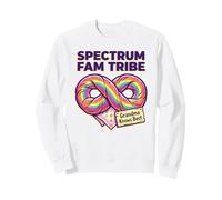 Spectrum FAM Tribe Grandma Knows Sup Autism Awareness Familia Sudadera