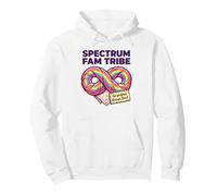 Spectrum FAM Tribe Grandma Knows Sup Autism Awareness Familia Sudadera con Capucha