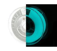 Spectrum - Filament PLA GLOW 1.75mm, BLUE, 1kg Spule, Materiales de impresión para impresoras 3D, 3D Printer Printing Materials