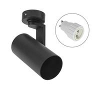 Spectrum Focos de Techo Madara Mini II Negro Máx. 50W GU10 Rotación- & [EEK: X]