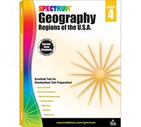 Spectrum Geography, Grade 4: Regions of the U.S.A.: Regions of the U.S.A. Volume 94